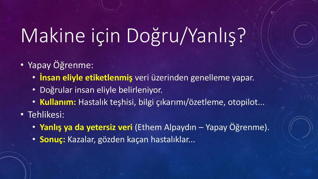 Yapay Zekanın Teorik ve Pratik Sınırları ppt indir